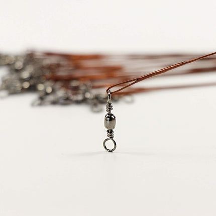 100pcs Fishing Wire Leader Rigging Trace Spinner Wire - view 3