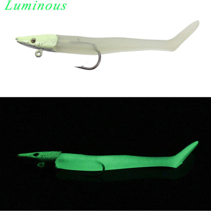 Jig Head Soft Plastic Fishing Lures with Hook Sinking Swimbaits - view 6