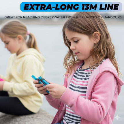 Crab Hand Line for Crabbing Colorful Frame with 13M Line - view 5