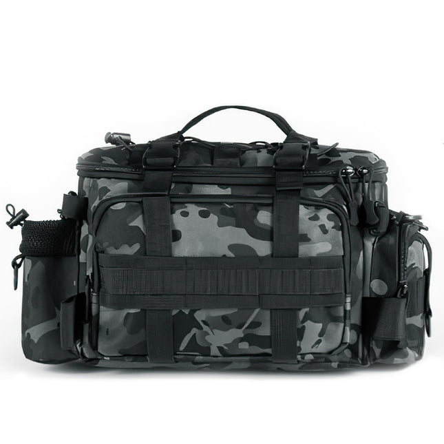 CROCH Fishing Tackle Storage Bag Small – Compact, Lightweight & Water-Resistant | Multiple Compartments for Tackle Storage | Practical Design for Shore & Boat Fishing (CA)