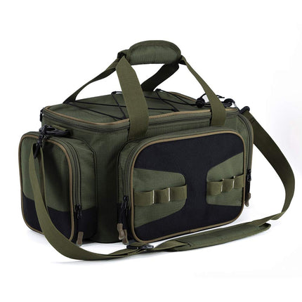 CROCH Fishing Tackle Bag Waterproof Tackle Bag Storage(Only Include One Bag,no Trays)