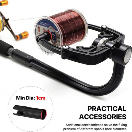Fishing Line Spooler – Adjustable Fishing Line Winder with No Line Twist - view 2