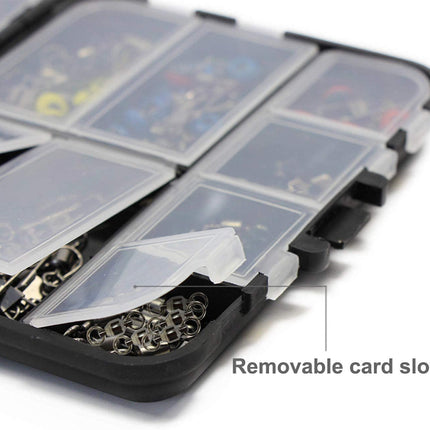 216pcs Fishing Accessories Tackle Box Set