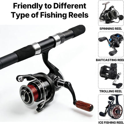Fishing Line Spooler – Adjustable Fishing Line Winder with No Line Twist - view 5