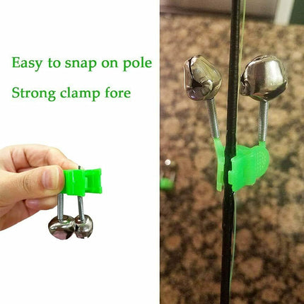 30 pcs Plastic Fish Rod Bell,Fishing Bells Clips,Fish Bite Alarms Ring - view 4
