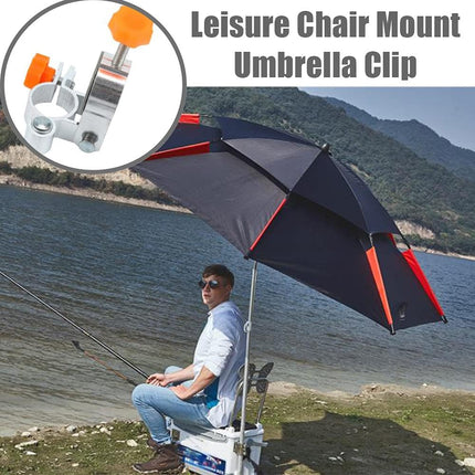 CROCH Umbrella Bracket 2pc - Chair Mount Clamp for Fishing Umbrellas and Brollies - view 6