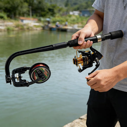 Fishing Line Spooler – Adjustable Fishing Line Winder with No Line Twist - view 7