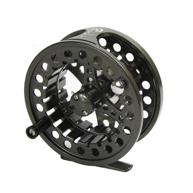 Croch Fly Fishing Reel with Aluminum Alloy Body 3/4, 5/6, 7/8 Weights(Black, Gun Green, Gold, Silver) - view 3
