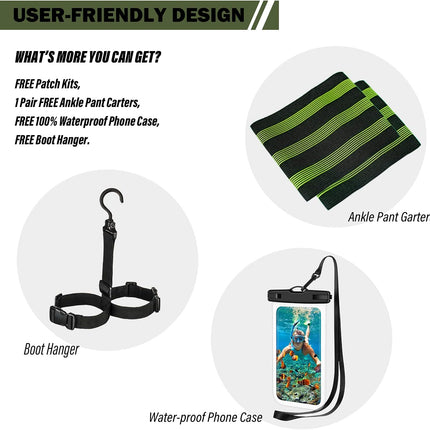 Bootfoot Chest Waders 2-Ply Nylon/PVC Lightweight Fishing & Hunting - view 4