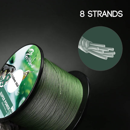 8-Strand Braided Fishing Line 300M 0.3mm PE - view 7