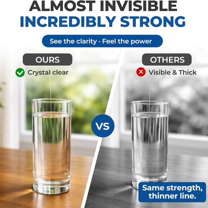 Clear Monofilament Nylon Fishing Line - view 3