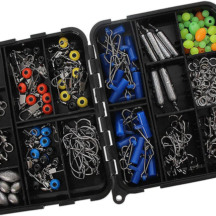 216pcs Fishing Accessories Tackle Box Set