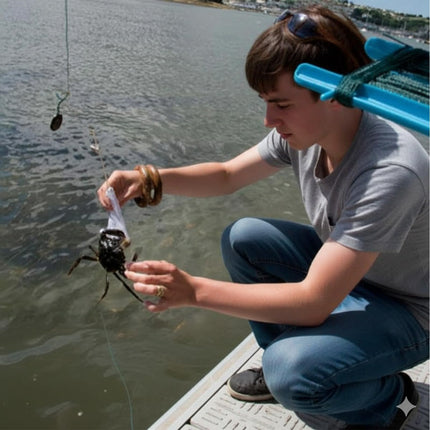 Crab Hand Line for Crabbing Colorful Frame with 13M Line - view 6