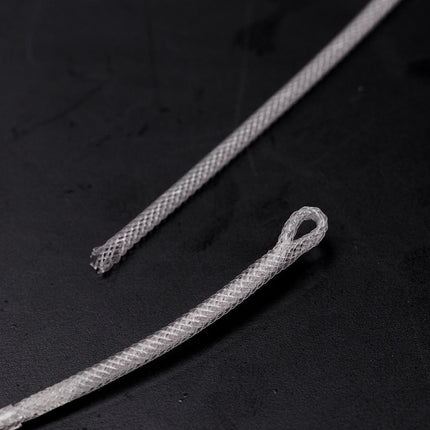 CROCH Fly Line Loop Connectors 10pc - 30lb Braided Loops for Fly Line to Leader - view 4