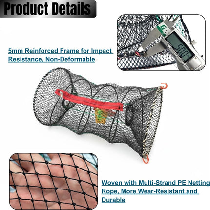 Collapsible Crab Trap - Versatile Fishing Basket for Crab - view 3