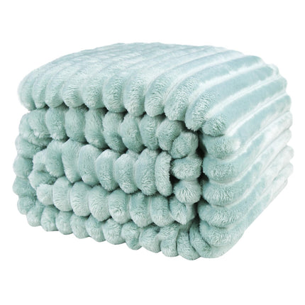CROCH Fleece Blanket Super Soft Cozy Throw Blanket，Warm Lightweight Plush Fuzzy Cozy Soft Blankets and Throws for Sofa, Chair, Couch, Camping, Travel (Green 200X230cm)