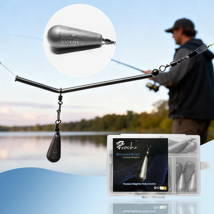 Fishing Weights Sinkers Set Pear-Shaped - view 5