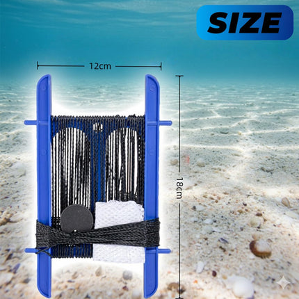 Crab Hand Line for Crabbing Colorful Frame with 13M Line - view 2