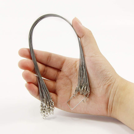 100pcs Fishing Wire Leader Rigging Trace Spinner Wire - view 5