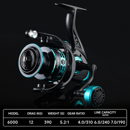 CROCH all metal spinning reel