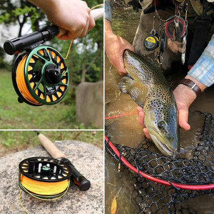 CNC-machined Aluminum Alloy Body Fly Fishing Reel SOL II WT 2/3 3/4 5/6 - view 6