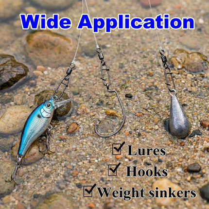 30 Pcs Fishing Speed Clips Quick Change Snap Swivels - Fishing Lure - view 5