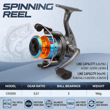 Telescopic Fishing Rod and Reel Combo - view 5