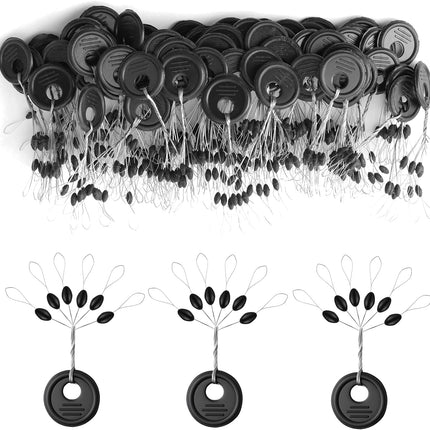 CROCH Bobber Stoppers 600pc - Rubber Float Stops with Beads in S M L - view 1
