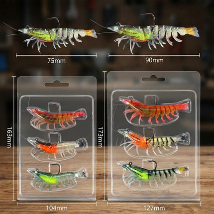 Soft Fishing Lures with Hooks - view 2