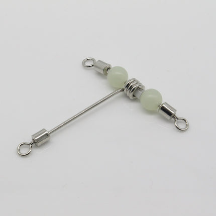 T-Turn 3-Way Swivels with Glow Bead