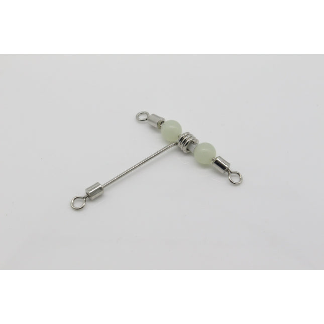 T-Turn 3-Way Swivels with Glow Bead