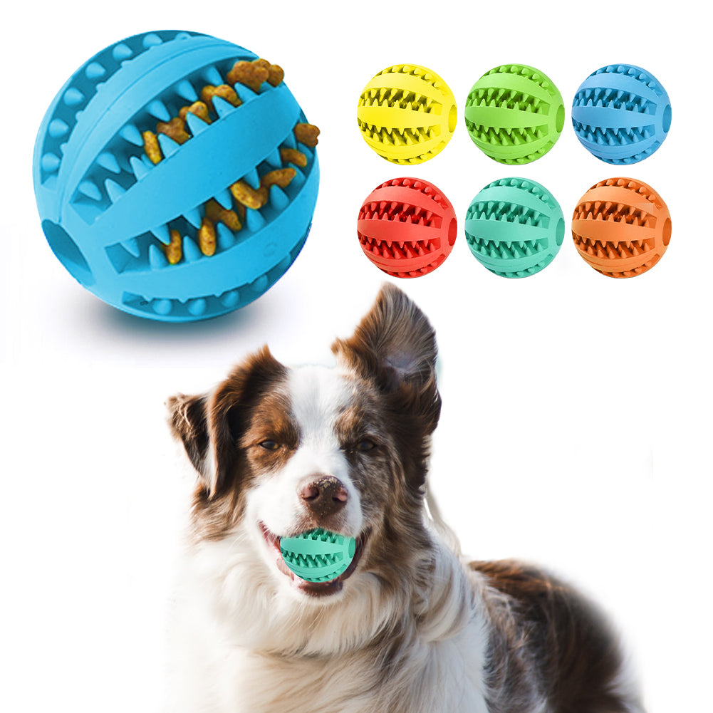 Dog Toy Interactive Chew Balls For Pet Dog Puppy Ball Dog Toys Tooth Clean  Toys