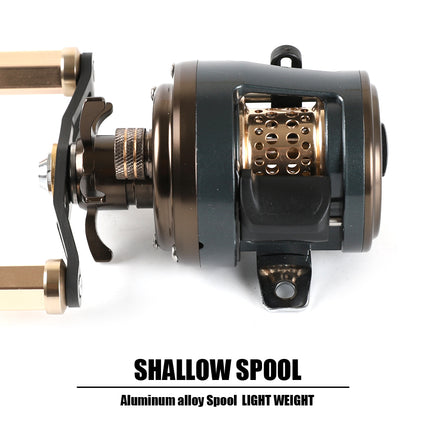 Moulinet 11+1BB 5kg Max drag 215g Bobine Alliage Manche Carbone
