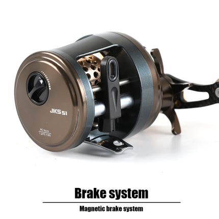 Moulinet 11+1BB 5kg Max drag 215g Bobine Alliage Manche Carbone