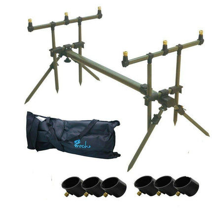 fishing rod pod set
