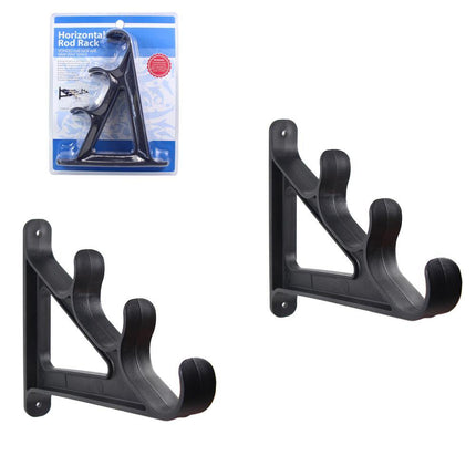 Fishing Rod Wall Rack Space Saving Organizer - CROCH AU