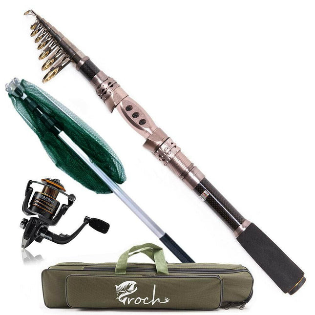 fishing rod reel combo kit
