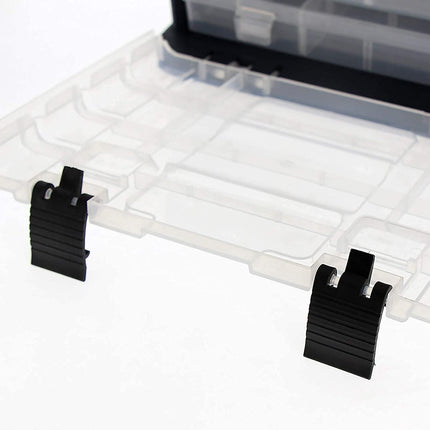 Caja de aparejos de pesca de 4 capas
