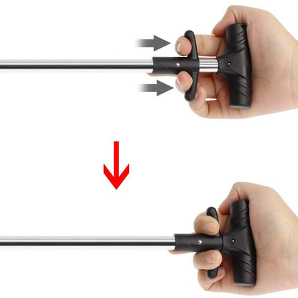 2pcs Aluminum Fish Hook Remover Tool