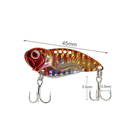 the length of fishing lure