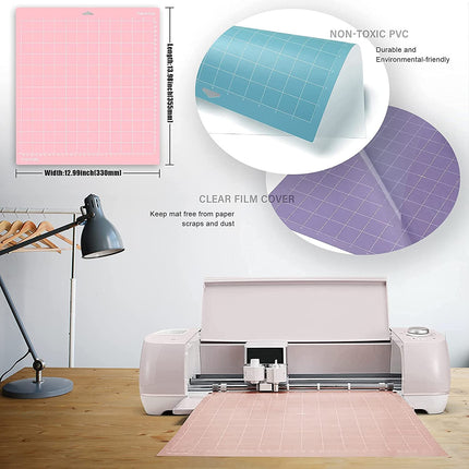 8 Pack Adhesive Cutting Mat for Cricut Explore Air 2/Air/One/Maker New