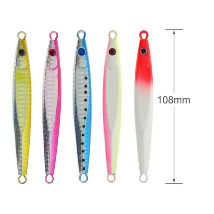 the length of fishing lure