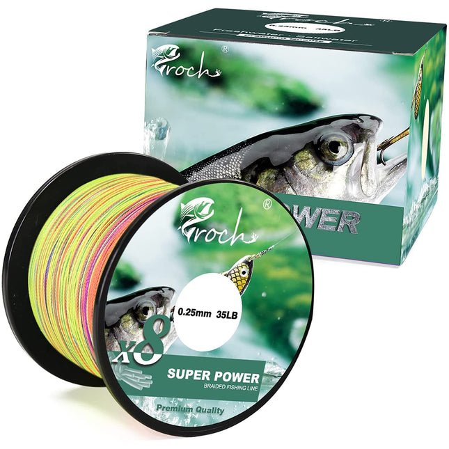 Fishing Line 8 Strands Braided Lines 300M /500M/ 1000M - CROCH fishing tackle Australia