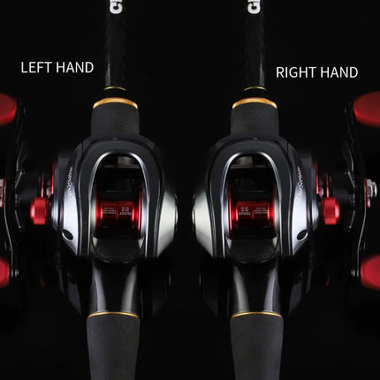 SS200 7,3:1 Hochgeschwindigkeits-Baitcasting-Rolle 8+1BB