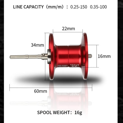 SS200 7,3:1 Hochgeschwindigkeits-Baitcasting-Rolle 8+1BB