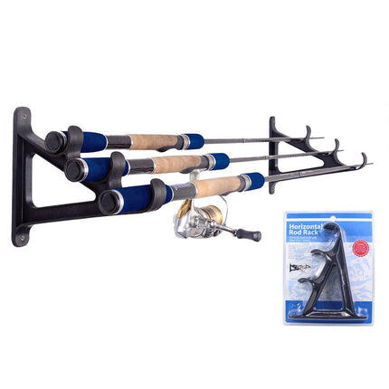 Fishing Rod Wall Rack Space Saving Organizer - CROCH AU