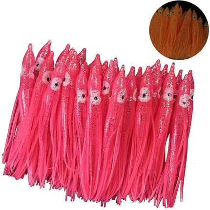 30 faldas luminosas de pulpo.