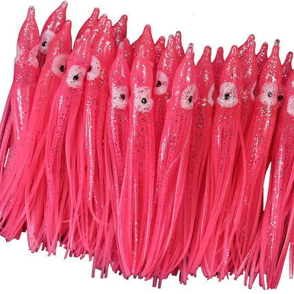 30 faldas luminosas de pulpo.