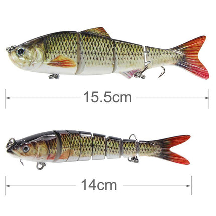 4 pcs Multi-jointed Fishing Lures