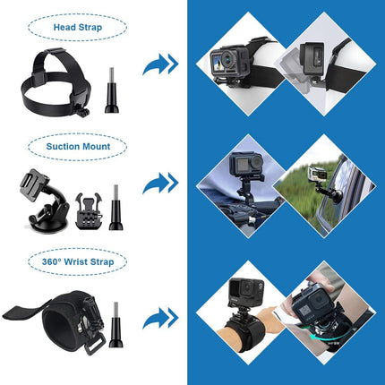 50 in 1 Action Camera Accessories Kit